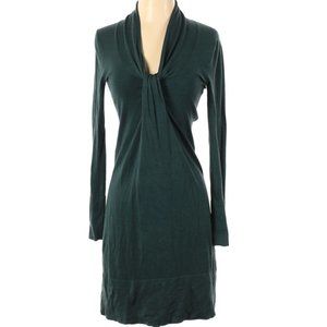 Dark turquoise Banana Republic dress ideal for winter, spring, fall - size xs